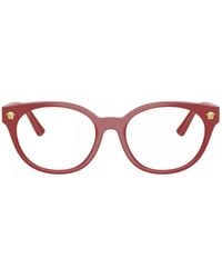 Versace - Medusa Round-Frame Glasses - Lyst