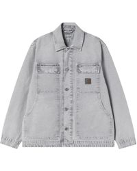 Carhartt - Og Arctic Jacket Chalk Wash - Lyst