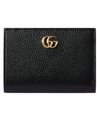 Gucci - Bi-Color Gg Marmont Small Wallet - Lyst