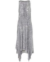 Rabanne - Sequined Gathered Cocktail Dress - Lyst