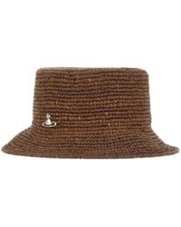 Vivienne Westwood - Raffia Bucket Hat - Lyst