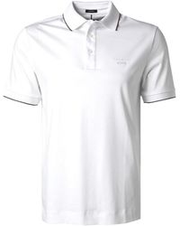 BOSS - X Porsche Logo-Embroidered Polo Shirt - Lyst