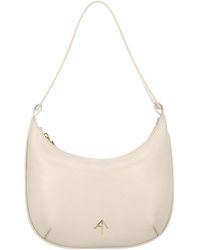 MANU Atelier - Logo Plaque Mini Shoulder Bag - Lyst