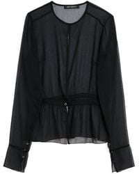 Our Legacy - Peplum-Hem Blouse - Lyst
