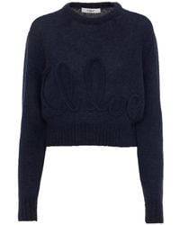 Chloé - Chloé Logo Knitted Jumper - Lyst