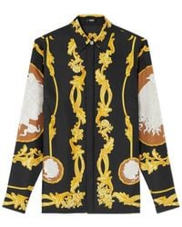 Versace - Silk Shirt - Lyst