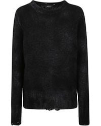 Avant Toi - Crew Neck Sweater - Lyst