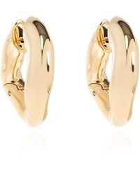 Balenciaga - Twist Detailed Earrings - Lyst