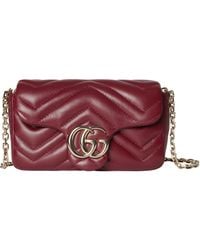Gucci - Gg Marmont Mini Shoulder Bag - Lyst