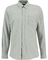 Barbour - Nelson Striped Long-Sleeved Tailored Shirt - Lyst