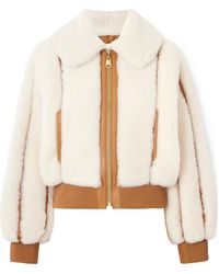 Zimmermann - Shearling Bomber Jacket - Lyst