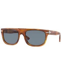 Persol - Rectangular Frame Sunglasses - Lyst