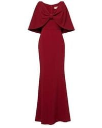 Elie Saab - Caped Cady Gown - Lyst