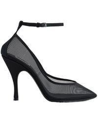 Alaïa - Alaïa Mesh Ankle-Strap Heeled Pumps - Lyst