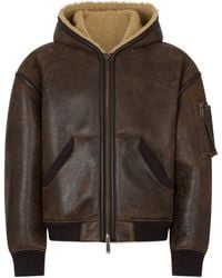 DSquared² - Shearling-Lined Hooded Jacket - Lyst