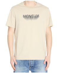 Moncler - Logo Printed Crewneck T-Shirt - Lyst