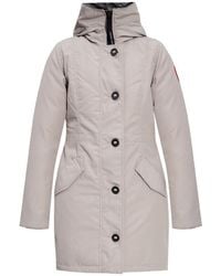 Canada Goose - Button-Up Hooded Parka - Lyst