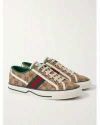 Gucci - Gg Tennis 1977 Low-Up Sneakers - Lyst