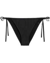 TOTEME - Monogram Pointelle Bikini Bottoms - Lyst