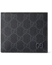 Gucci - Monogrammed Bifold Wallet - Lyst