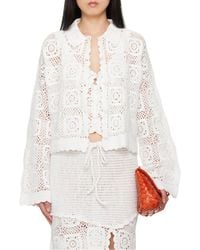 Holzweiler - Rosie Crochet Cardigan - Lyst