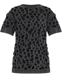 AVAVAV - Cut-Out Detailed T-Shirt - Lyst
