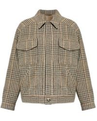 Isabel Marant - Checked Pocket Detail Jacket - Lyst