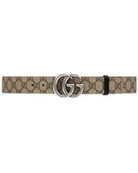 Gucci - Gg Marmont Reversible Buckle Belt - Lyst