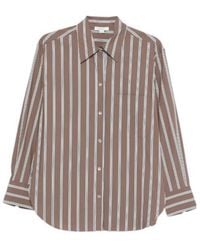 Vince - Striped Pocket Shirt - Lyst