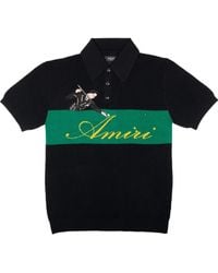 Amiri - Short Sleeve Polo Shirt - Lyst