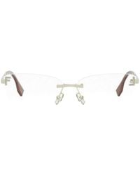 Fendi - Eyewear Rectangle Frame Glasses - Lyst