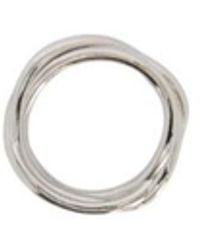 Jil Sander - Twisted Band Ring - Lyst