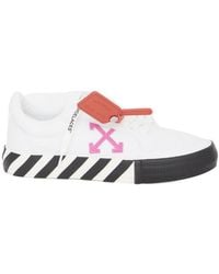 Off-White c/o Virgil Abloh - Vulcanized Low-Top Sneakers - Lyst