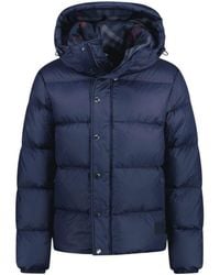 Burberry - Long-Sleeved Down Jacket - Lyst