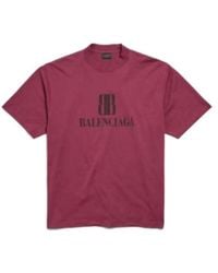 Balenciaga - Cotton Nano Bb T-Shirt - Lyst