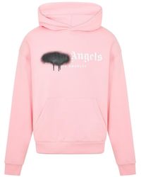 Palm Angels - Spray Pull Over Hoodie - Lyst