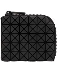 Issey Miyake - Clam Geometric-Panelled Wallet - Lyst
