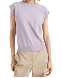 Brunello Cucinelli - Monili Bead-Embellished Top - Lyst