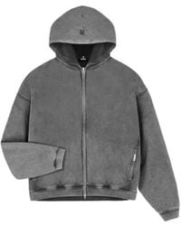 Represent - Initial Boxy Zip Through Hoodie - Lyst