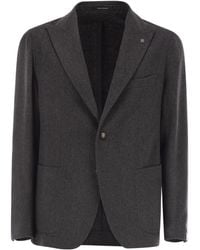Tagliatore - Two-Button Patch Pocket Jacket - Lyst
