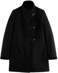 Fay - Virginia Hook-Closure Coat - Lyst