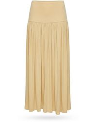 AYA MUSE - A Pleated Half-Length Skirt - Lyst