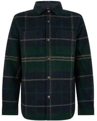 Barbour - Woodlane Tartan Check Shirt Jacket - Lyst