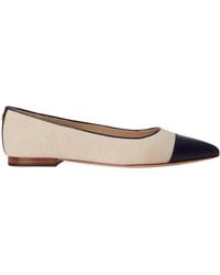 Ralph Lauren - Solid Color Ballet Pumps - Lyst