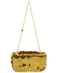 Rabanne - Rabanne Sequin Chain Shoulder Bag - Lyst