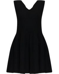 Lisa Yang - Wrenley V-Neck Sleeveless Mini Dress - Lyst