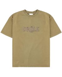 Drole de Monsieur - Drôle De Monsieur Logo Print T-Shirt - Lyst