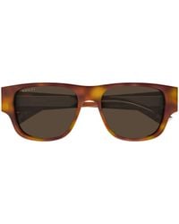 Gucci - Eyewear Square Frame Sunglasses - Lyst