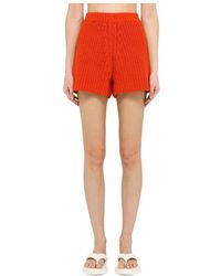 Alanui - Chunky-Knit Shorts - Lyst