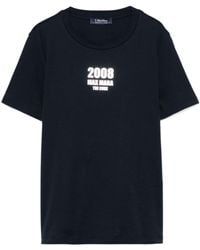 Max Mara - Quieto Logo Printed Crewneck T-Shirt - Lyst